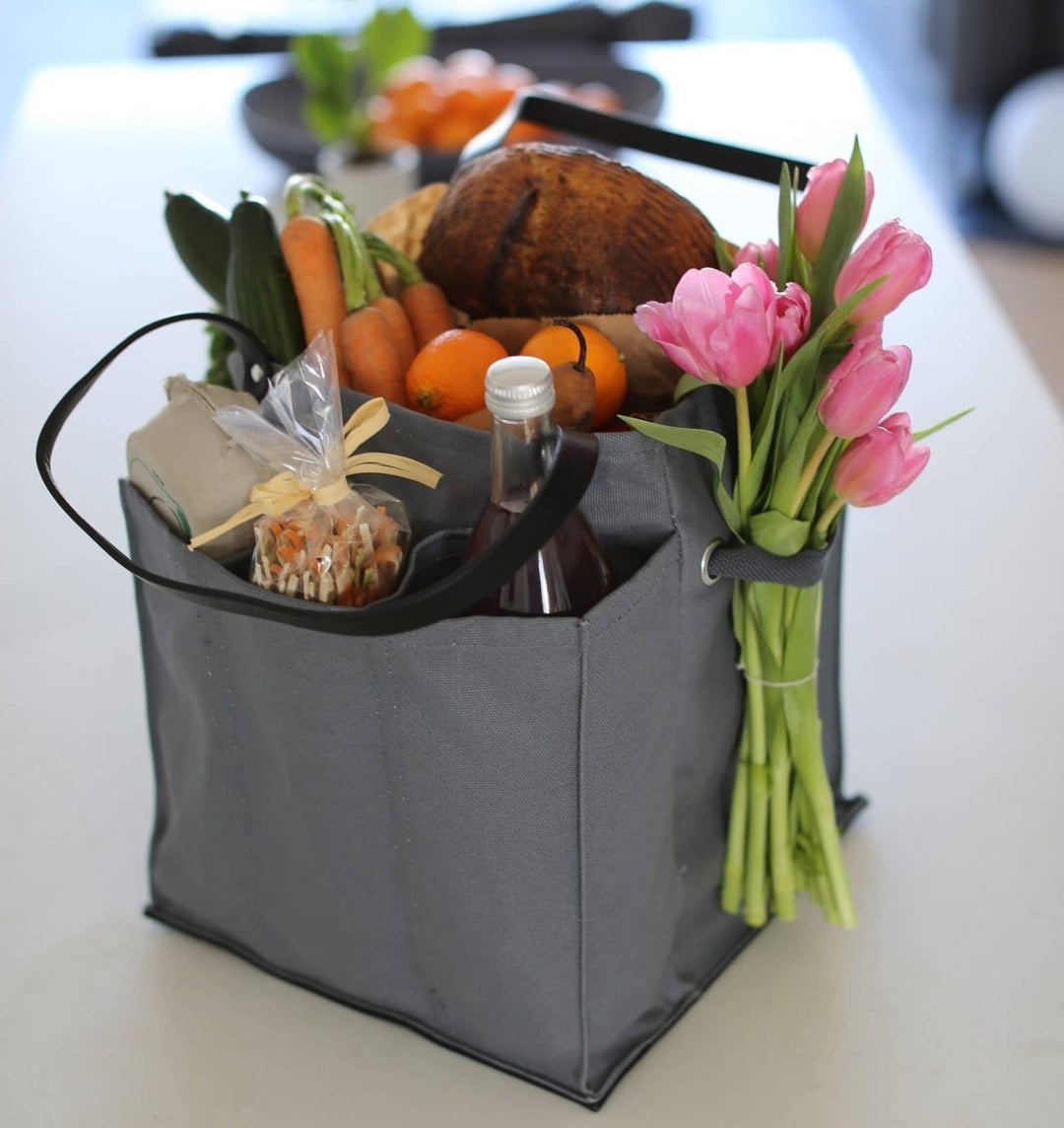 Heavy Canvas Tote Bag | Reusable Multi-Pocket Market Tote CapaBunga®