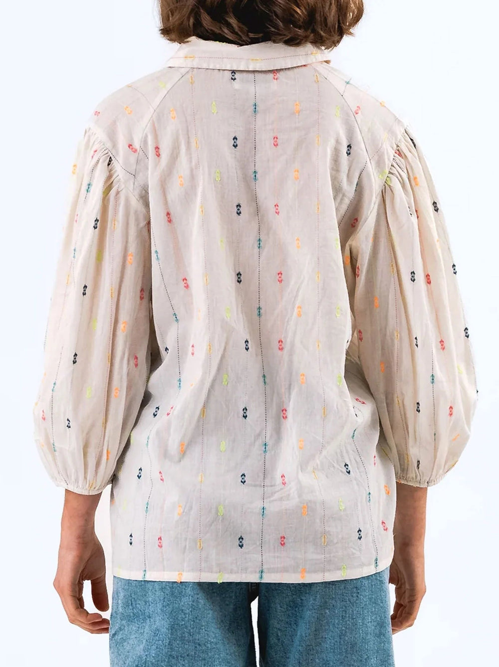 Heidi Shirt 3/4 - CREME blouse Lollys Laundry