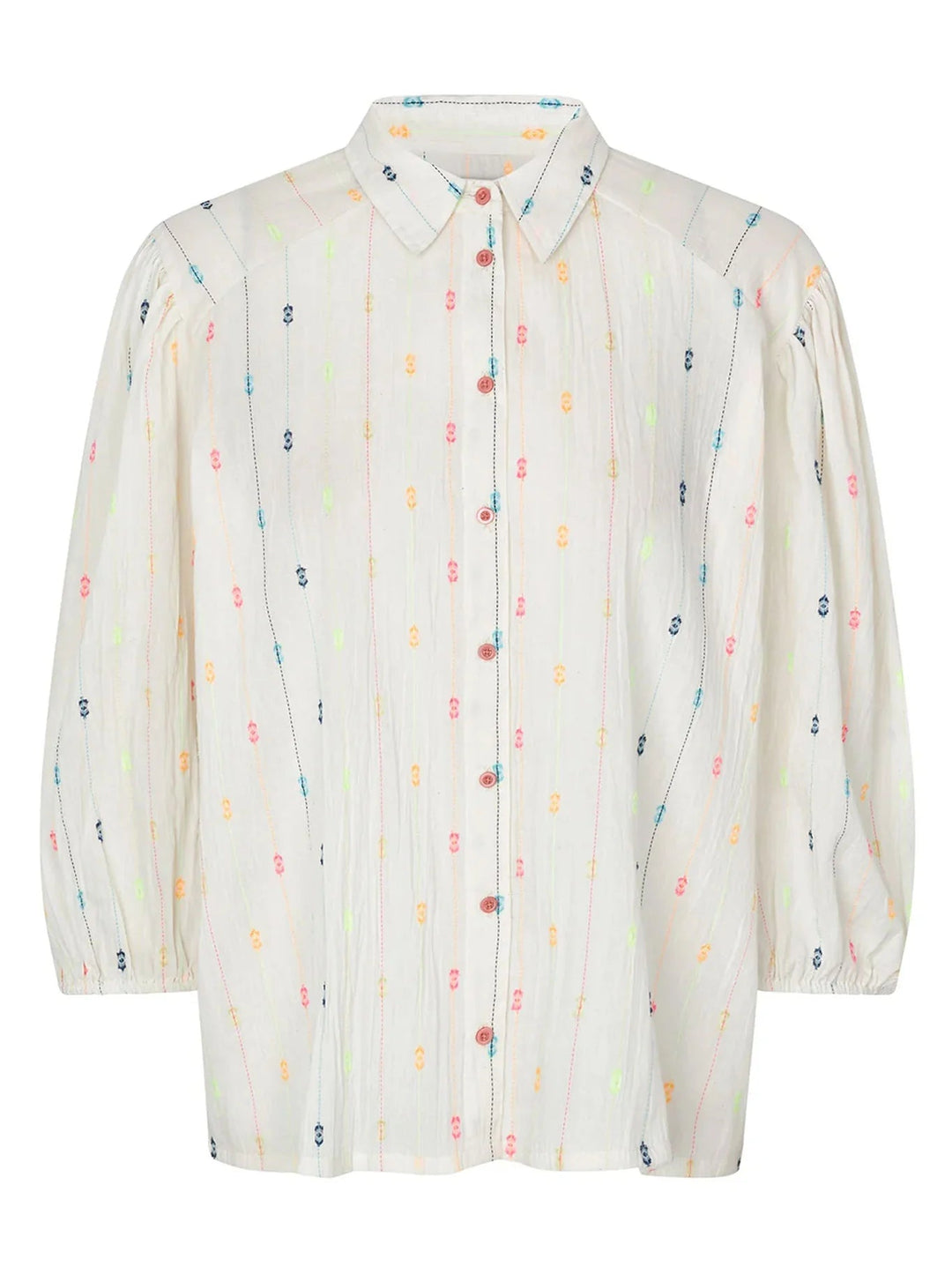 Heidi Shirt 3/4 - CREME blouse Lollys Laundry
