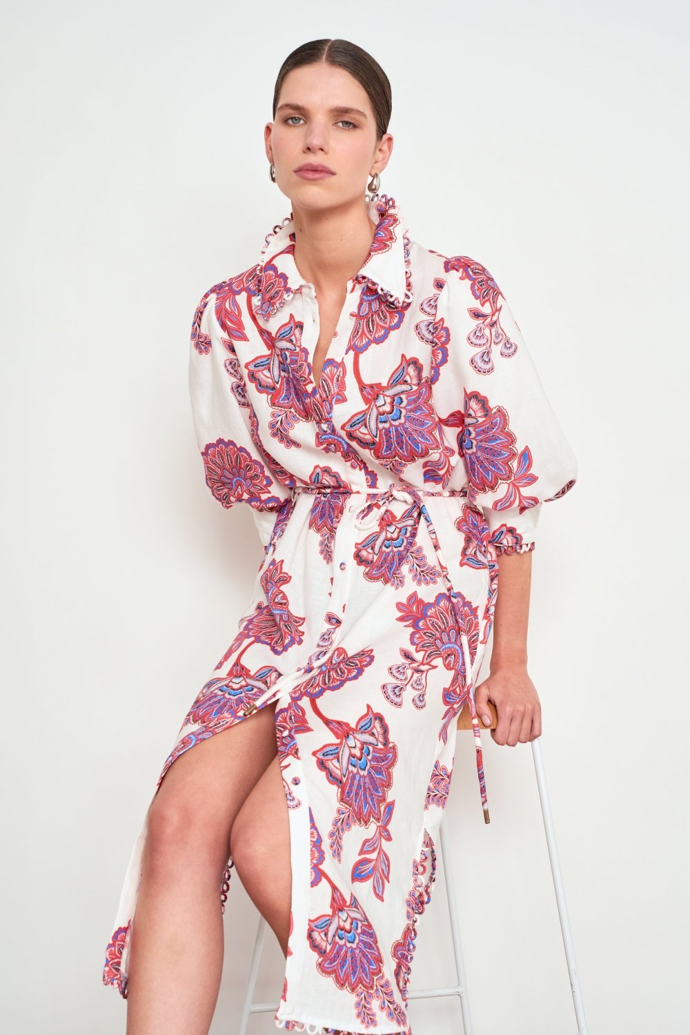 heir dress - crimson kgarli dress Zoe Kratzmann