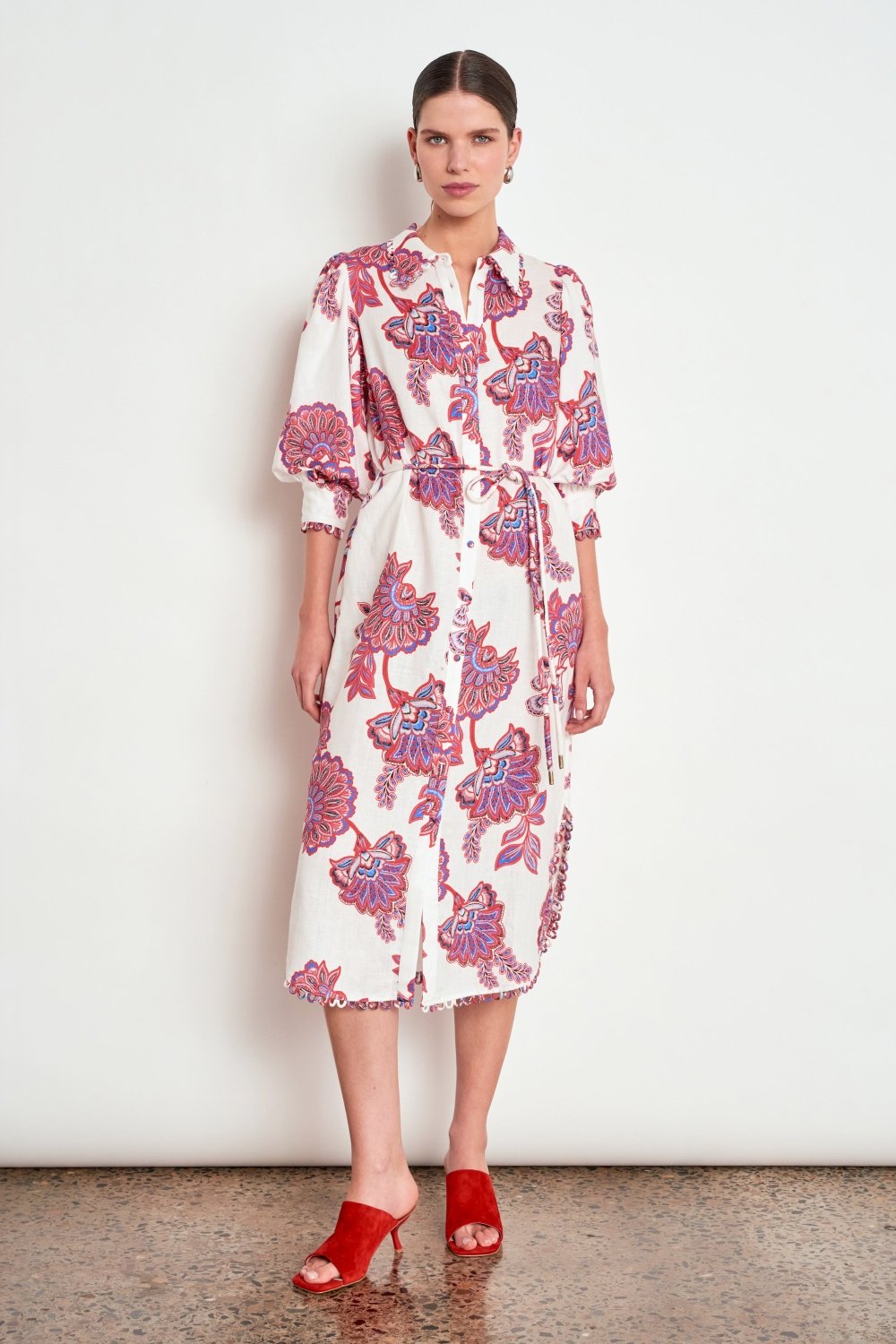 heir dress - crimson kgarli dress Zoe Kratzmann