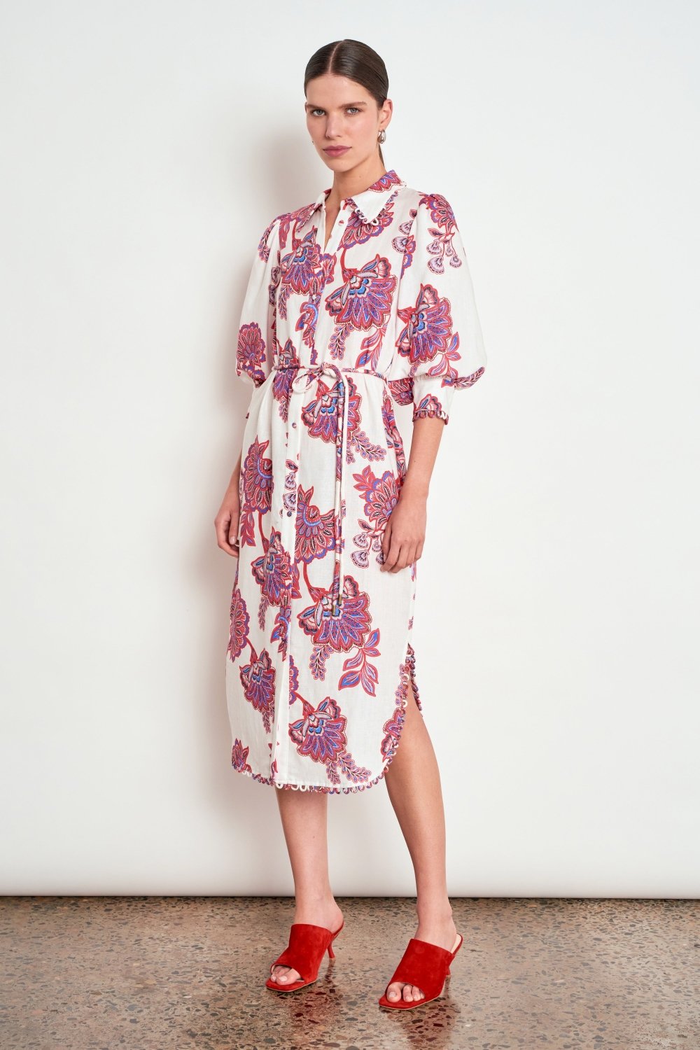 heir dress - crimson kgarli dress Zoe Kratzmann