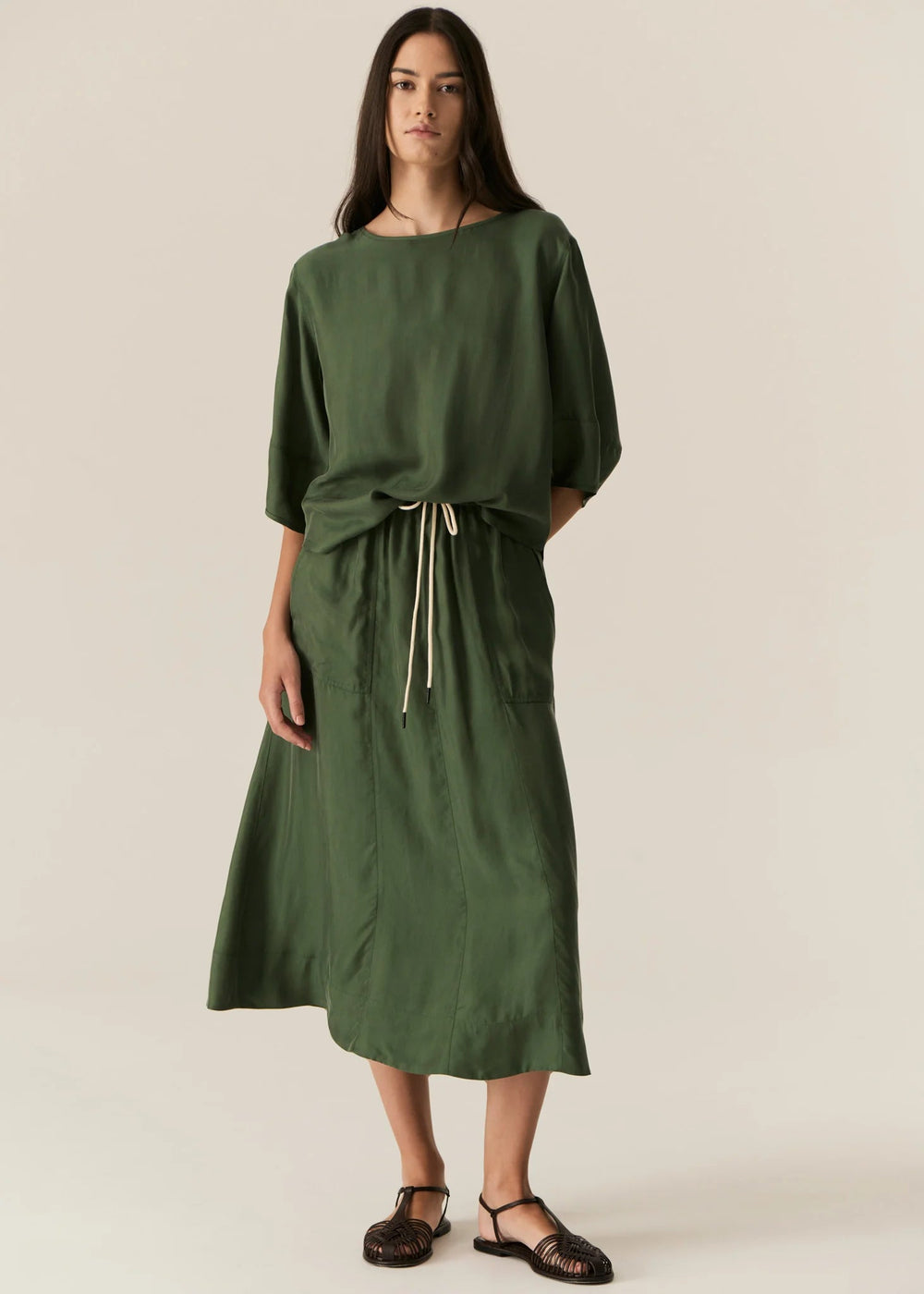 Henri Tee - Green tee POL