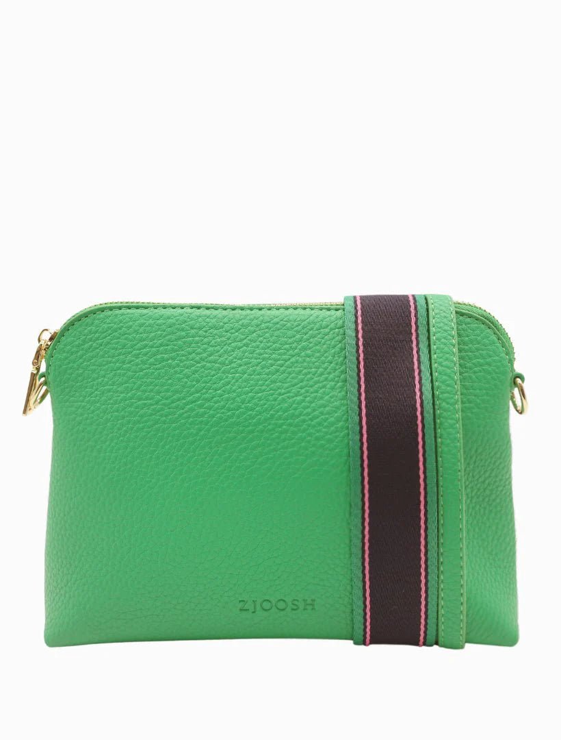 Hudson Cross Bodgy Bag - Green Handbag zjoosh