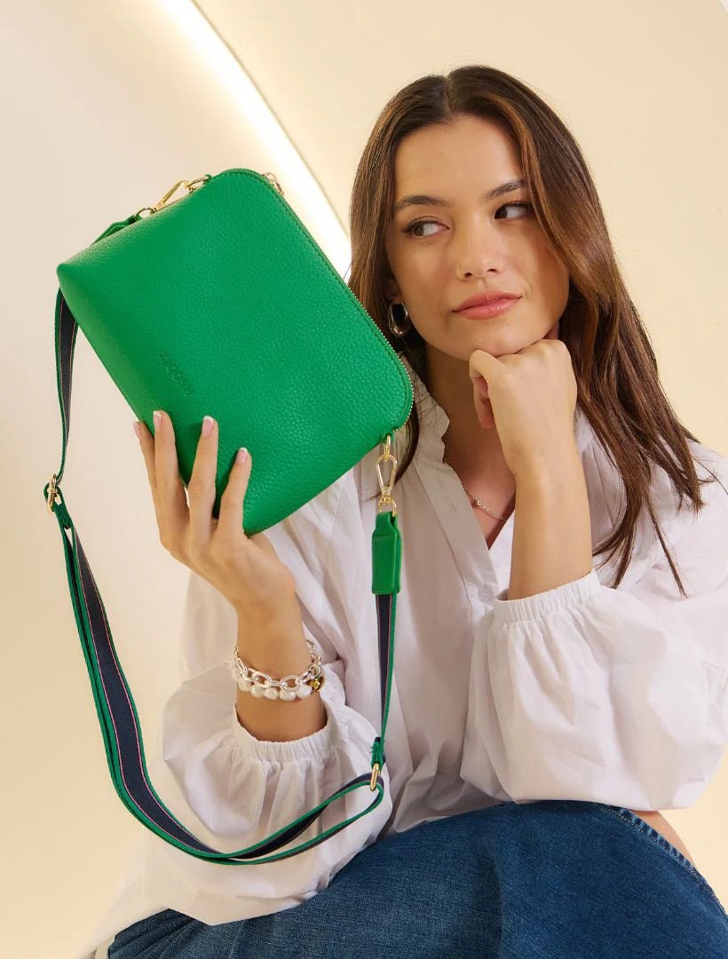 Hudson Cross Bodgy Bag - Green Handbag zjoosh