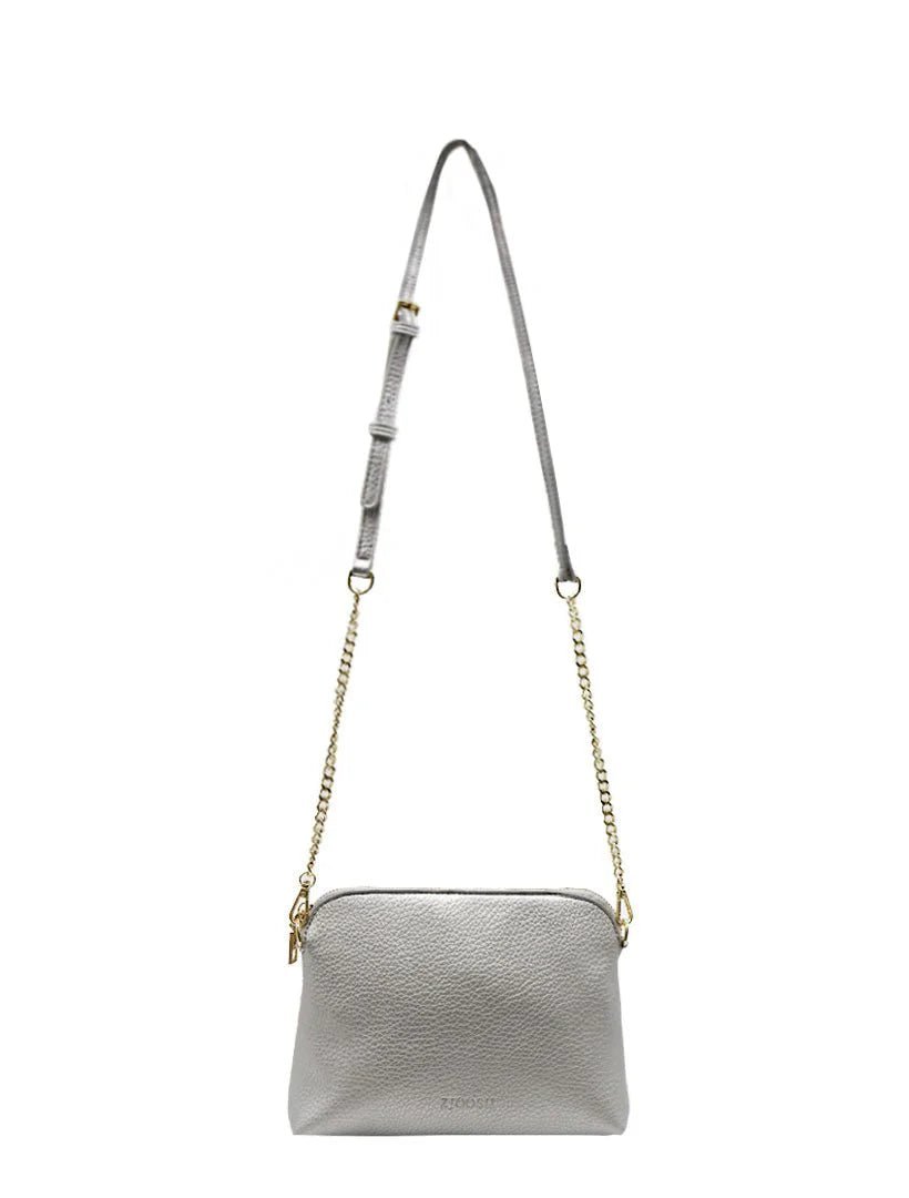 Hudson Cross Body Bag Silver handbag zjoosh