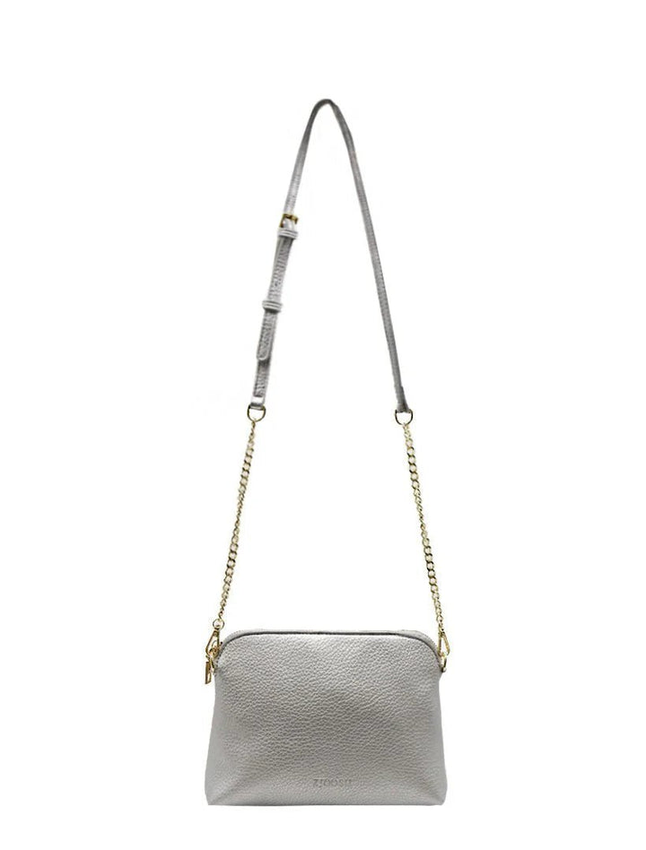Hudson Cross Body Bag Silver handbag zjoosh