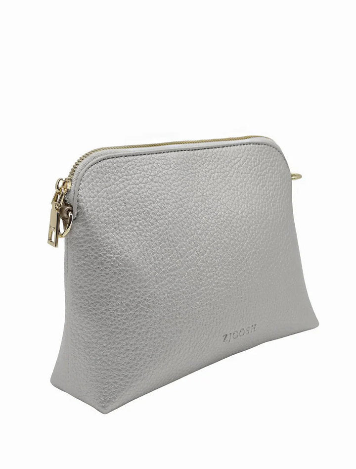 Hudson Cross Body Bag Silver handbag zjoosh