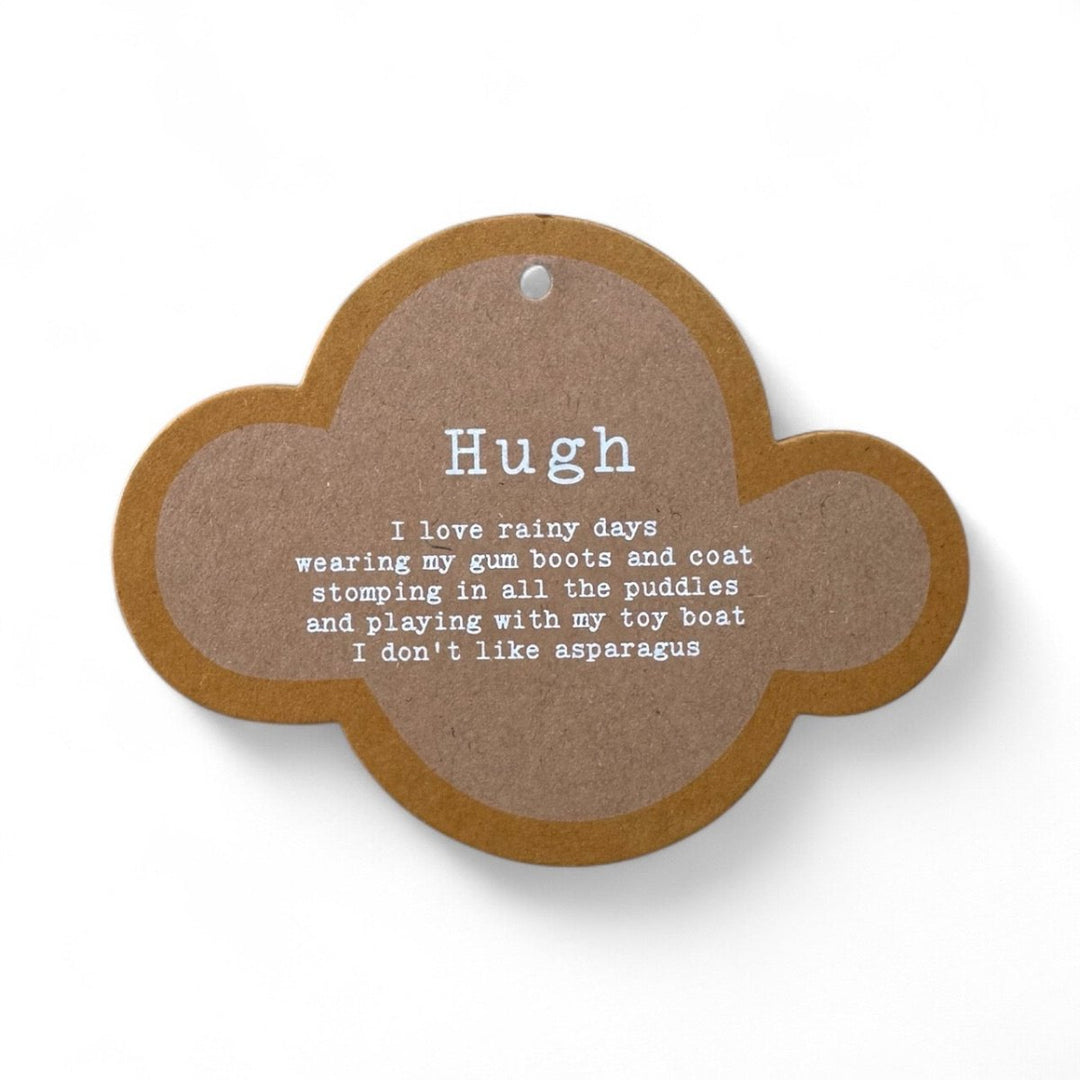 hugh rabbit -mini | plush toy And The Little Dog Laughed
