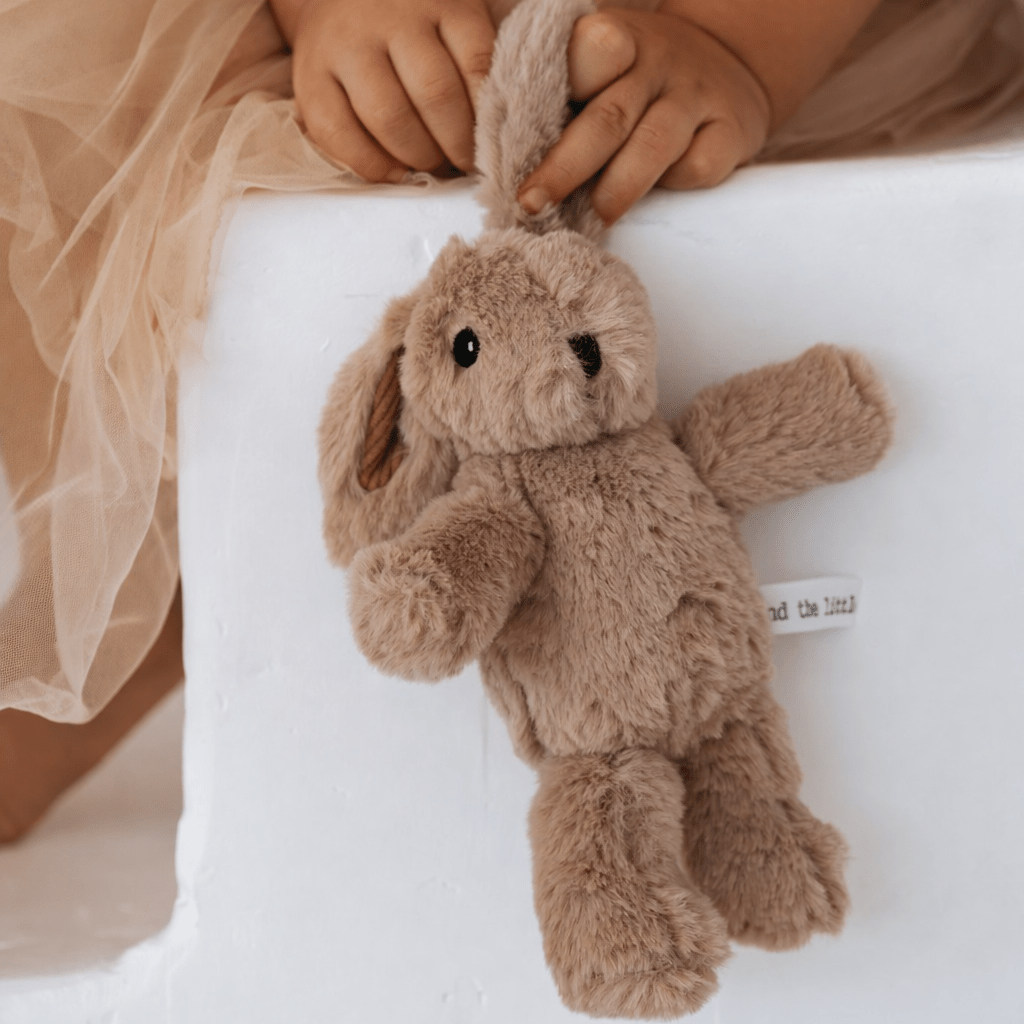 hugh rabbit -mini | plush toy And The Little Dog Laughed