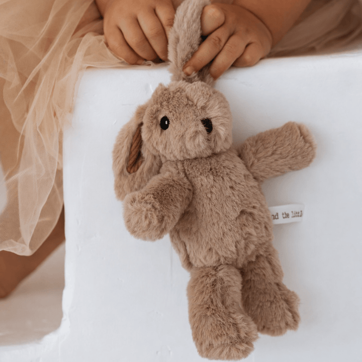 hugh rabbit -mini | plush toy And The Little Dog Laughed