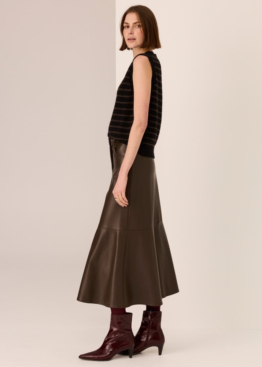 Hugo Skirt - Choc POL