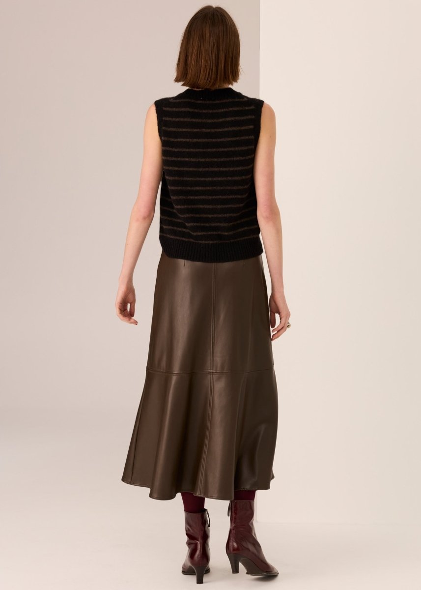 Hugo Skirt - Choc POL