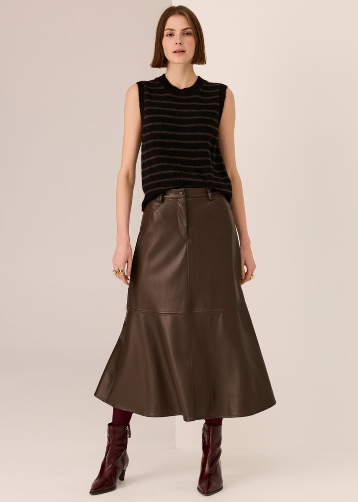 Hugo Skirt - Choc POL