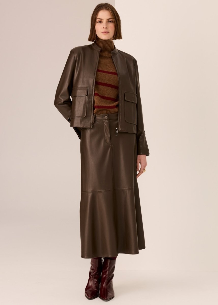 Hugo Skirt - Choc POL