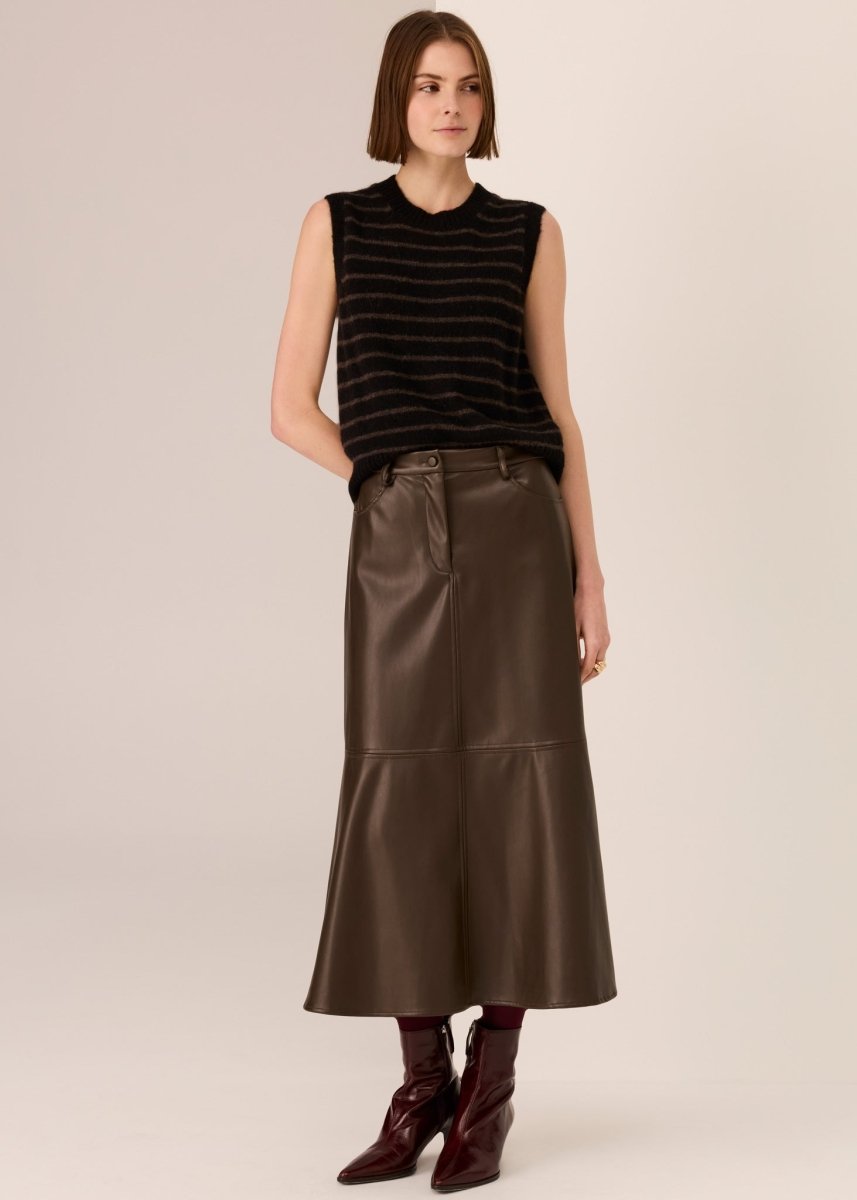 Hugo Skirt - Choc POL