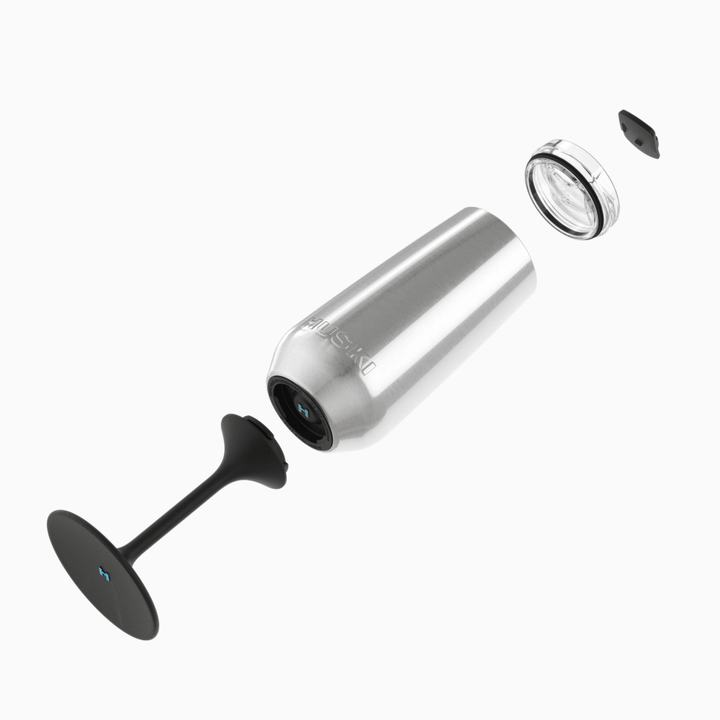 Huski Champagne Flute - Black Huski