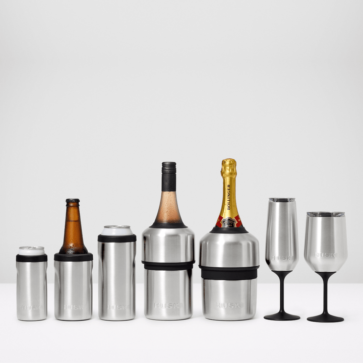 Huski Champagne Flute - Black Huski