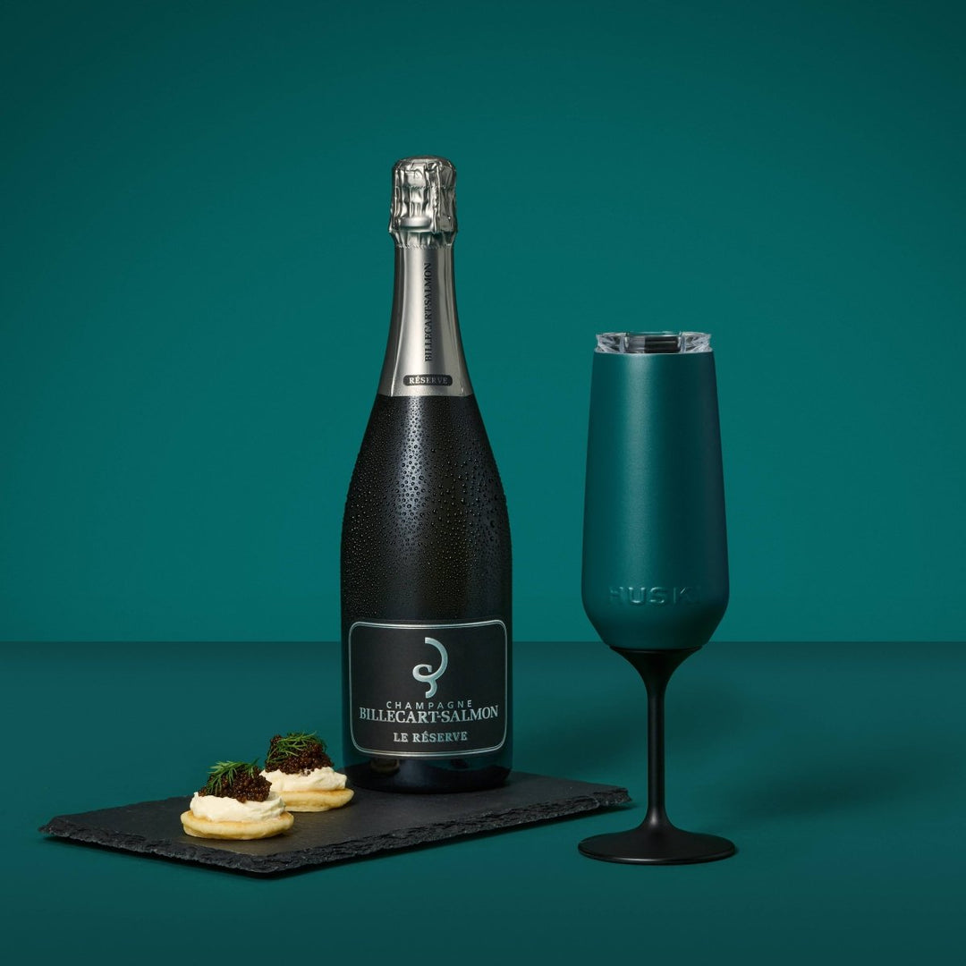 Huski Champagne Flute - Deep Teal (Limited Release) - Stanleyandstone
