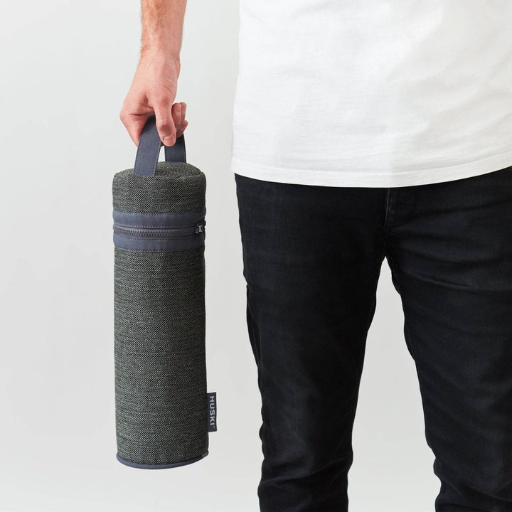 Huski Wine Cooler Tote - Charcoal Grey Huski