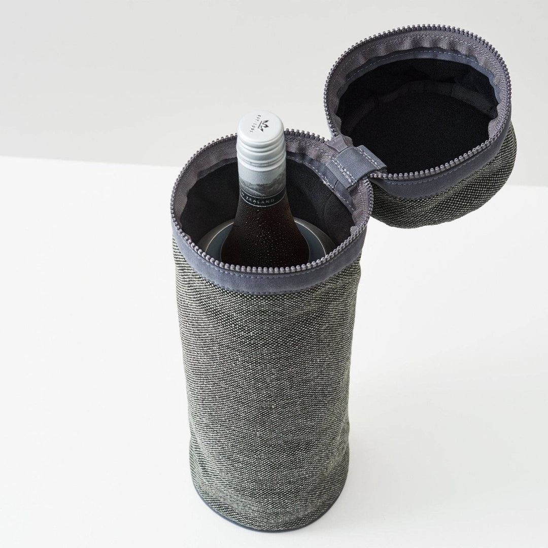 Huski Wine Cooler Tote - Charcoal Grey Huski
