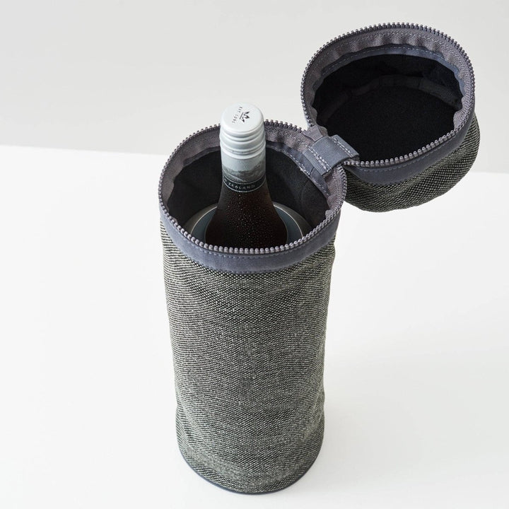 Huski Wine Cooler Tote - Charcoal Grey Huski
