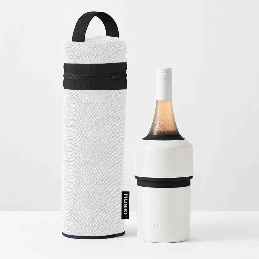 Huski Wine Cooler Tote - White Huski