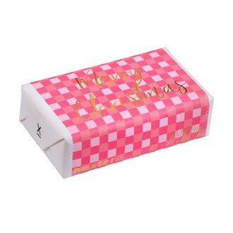 Huxter Christmas Soaps 2024 Bar Soap HUXTER Merry Christmas Raspberry Check- Wild Rose & Neroli
