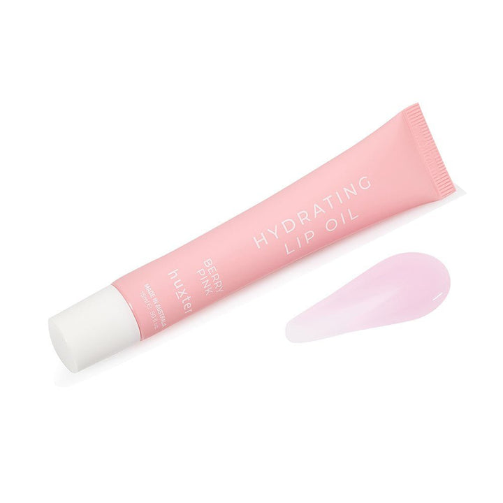 Hydrating Lip Oil 15ml - Berry Pink Huxter