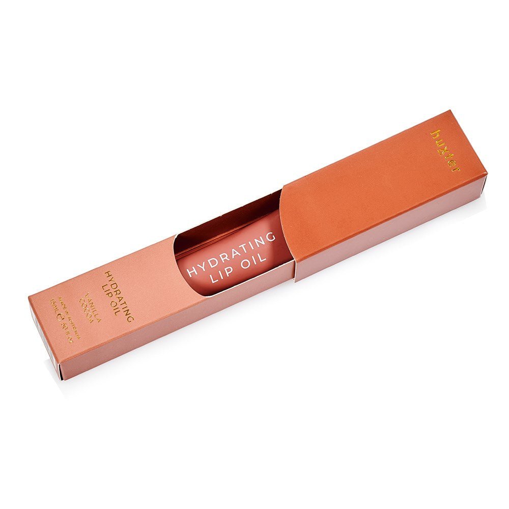 Hydrating Lip Oil 15ml - Vanilla Cocoa Huxter