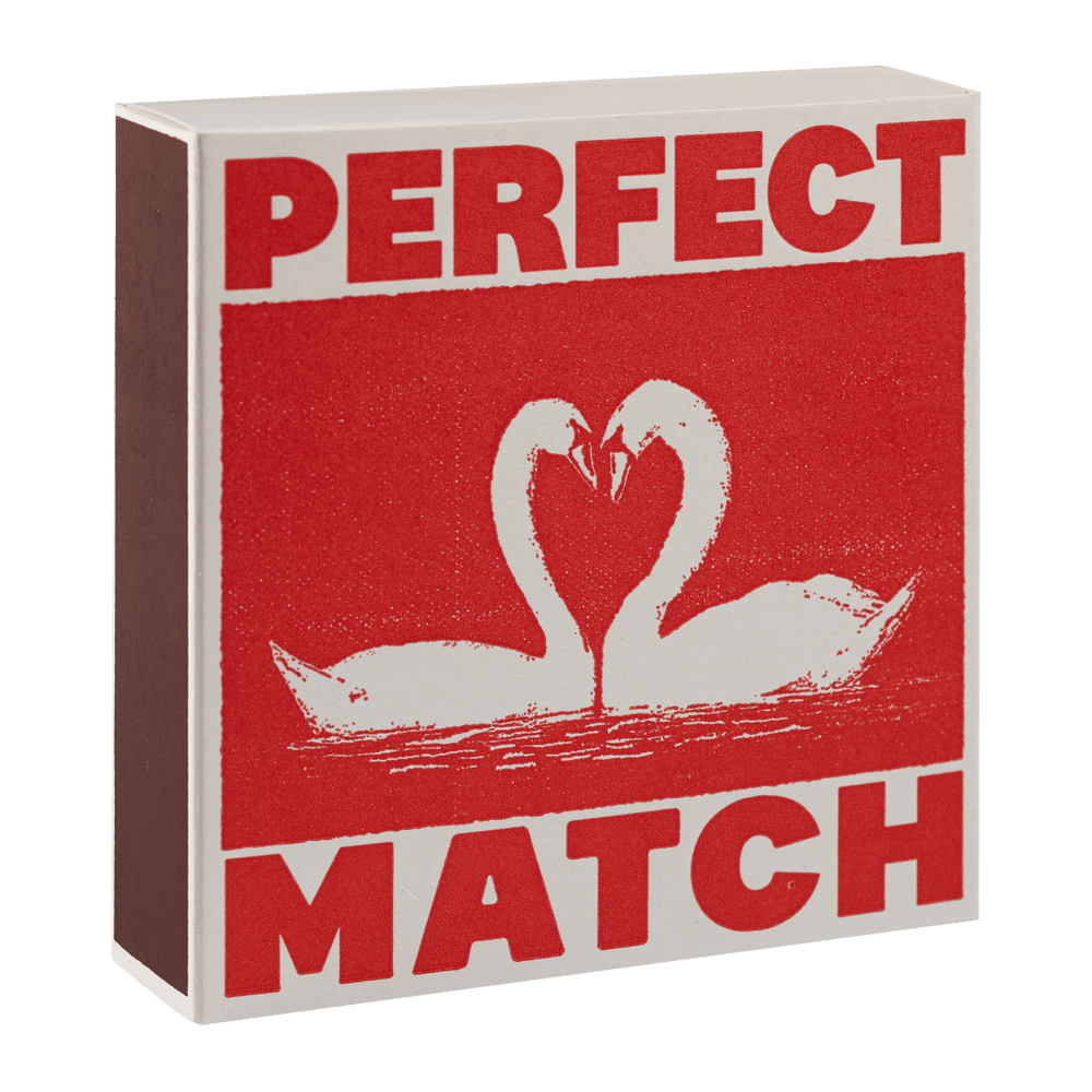 I Like You Swan | Square - Safety Matches Matches Archivist Gallery | Australia