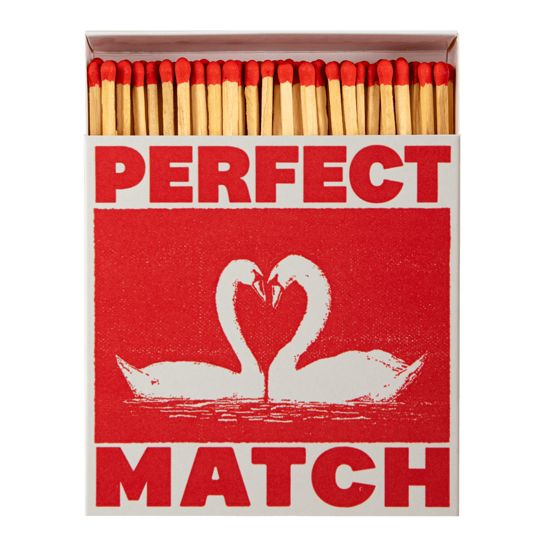 I Like You Swan | Square - Safety Matches Matches Archivist Gallery | Australia