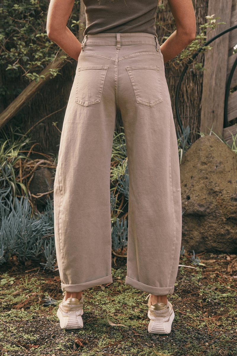 Idaho Barrel Jean - Sand Jean Italian Star