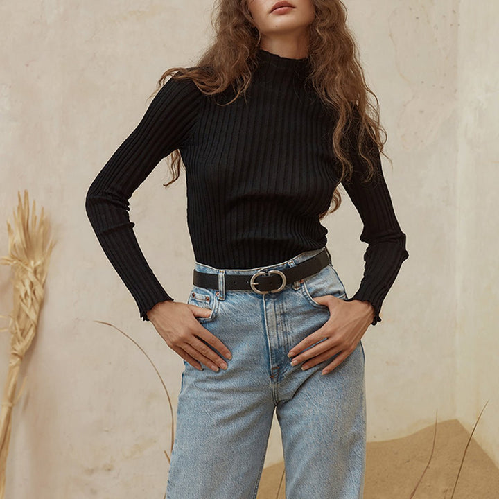 In Reverse Belt - Black/Silver Status Anxiety