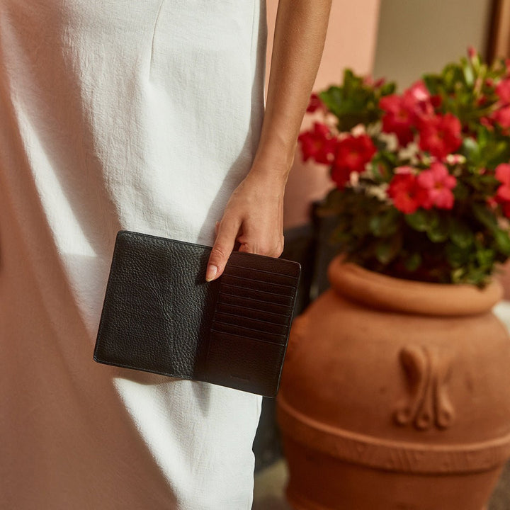 In Transit Passport Wallet - Black - Stanleyandstone