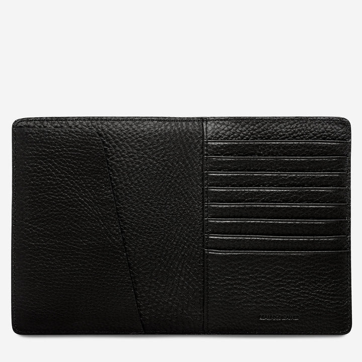 In Transit Passport Wallet - Black - Stanleyandstone