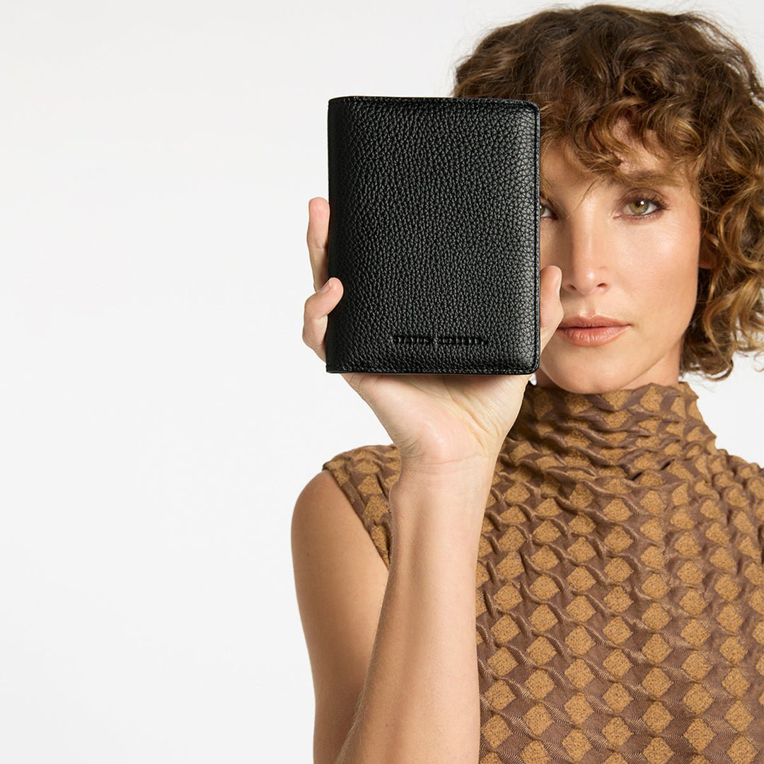 In Transit Passport Wallet - Black - Stanleyandstone