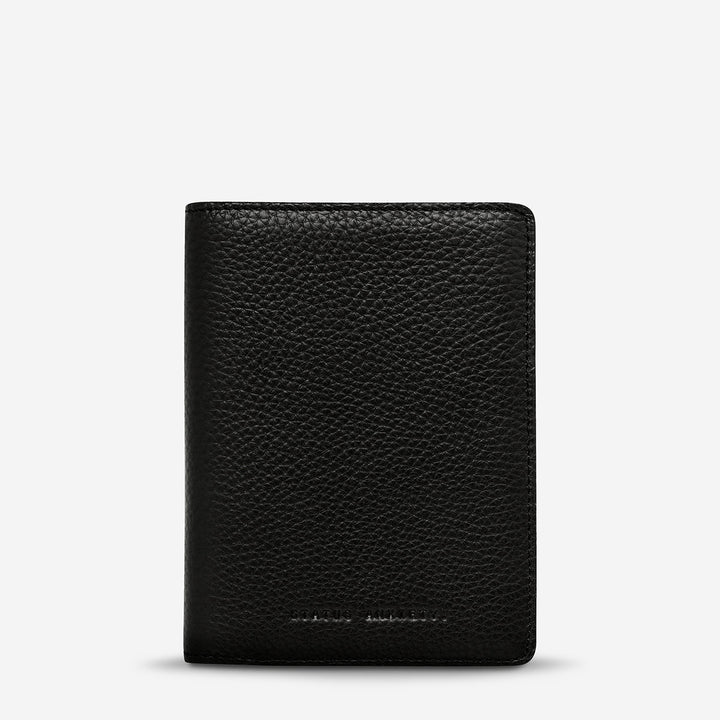 In Transit Passport Wallet - Black - Stanleyandstone
