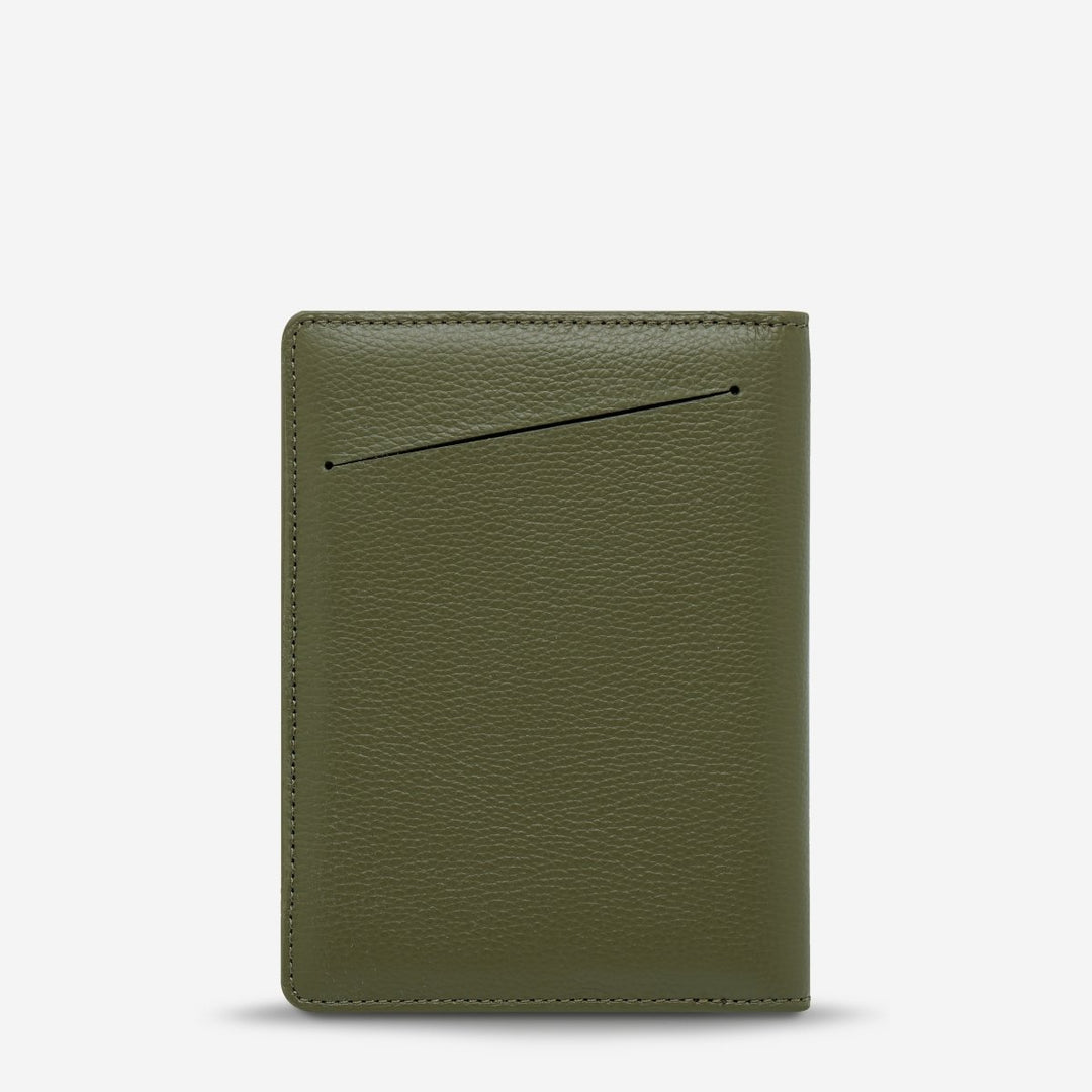 In Transit Passport Wallet - Khaki - Stanleyandstone