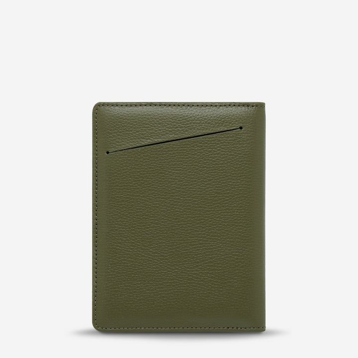 In Transit Passport Wallet - Khaki - Stanleyandstone