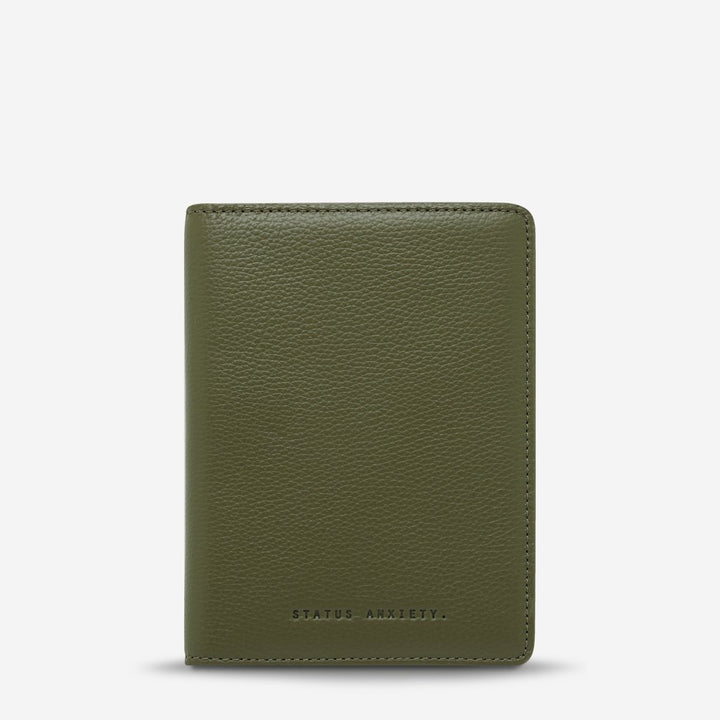 In Transit Passport Wallet - Khaki - Stanleyandstone