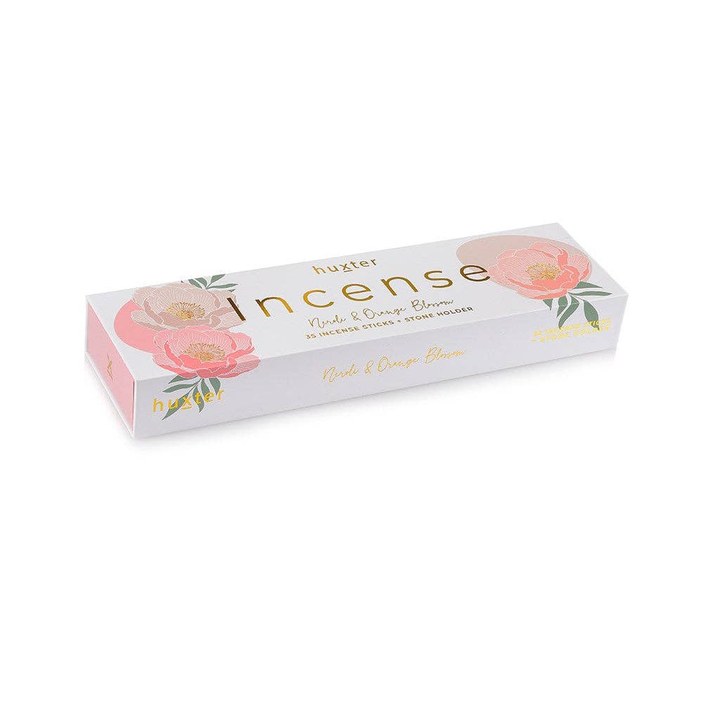 Incense Sticks Gift Box - 35 Pack | Neroli & Orange Blossom Huxter