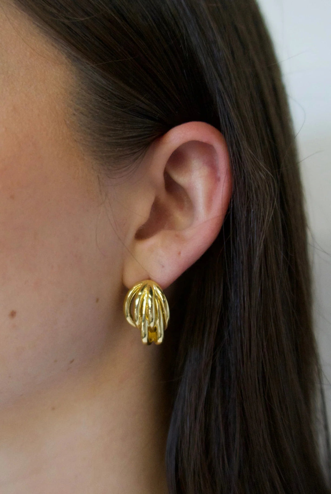 Indie Earing - gold earing Zafino Jewellery