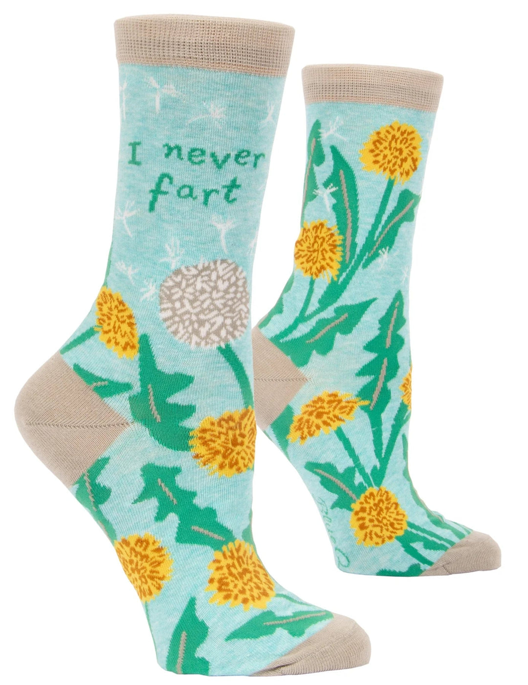 "Inever fart" Socks socks Blue Q Socks
