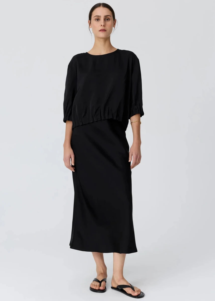 Innes Bias Skirt - Black skirt POL