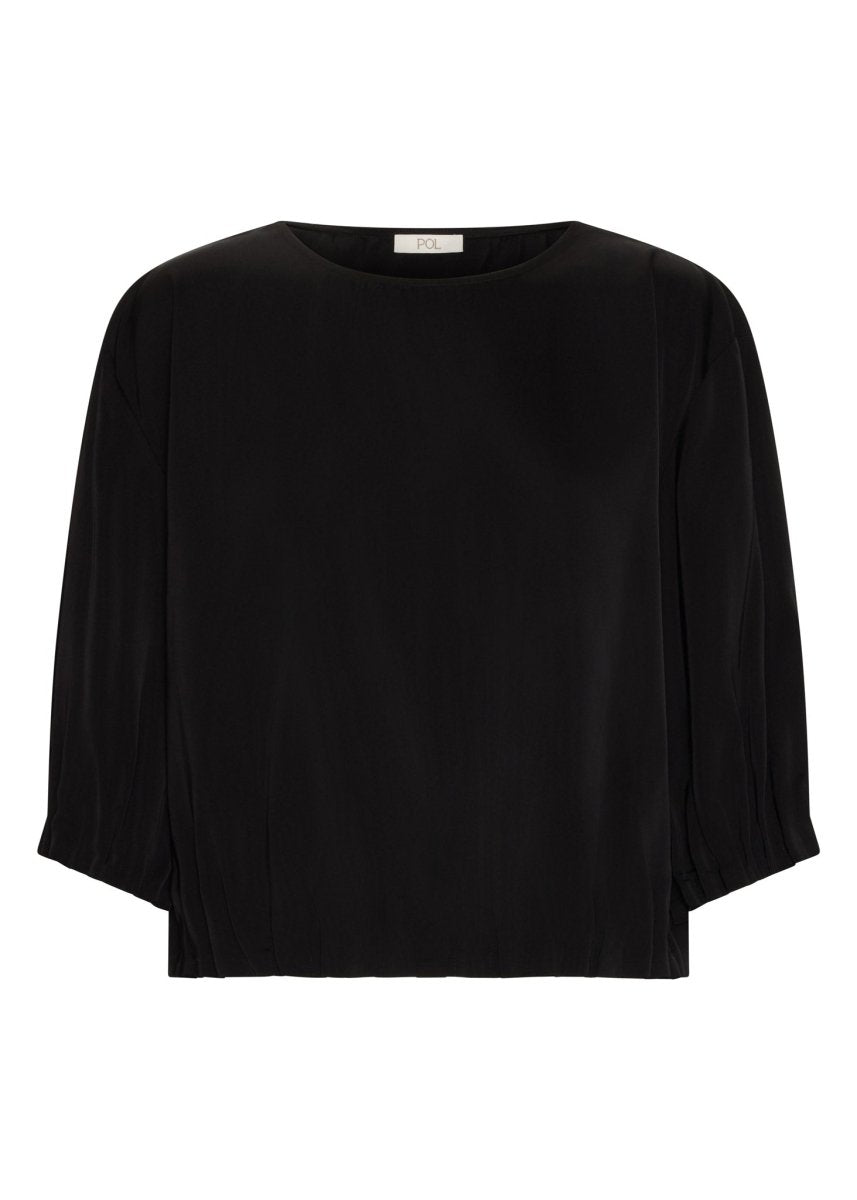 Innes Tuck Top - Black - Stanleyandstone