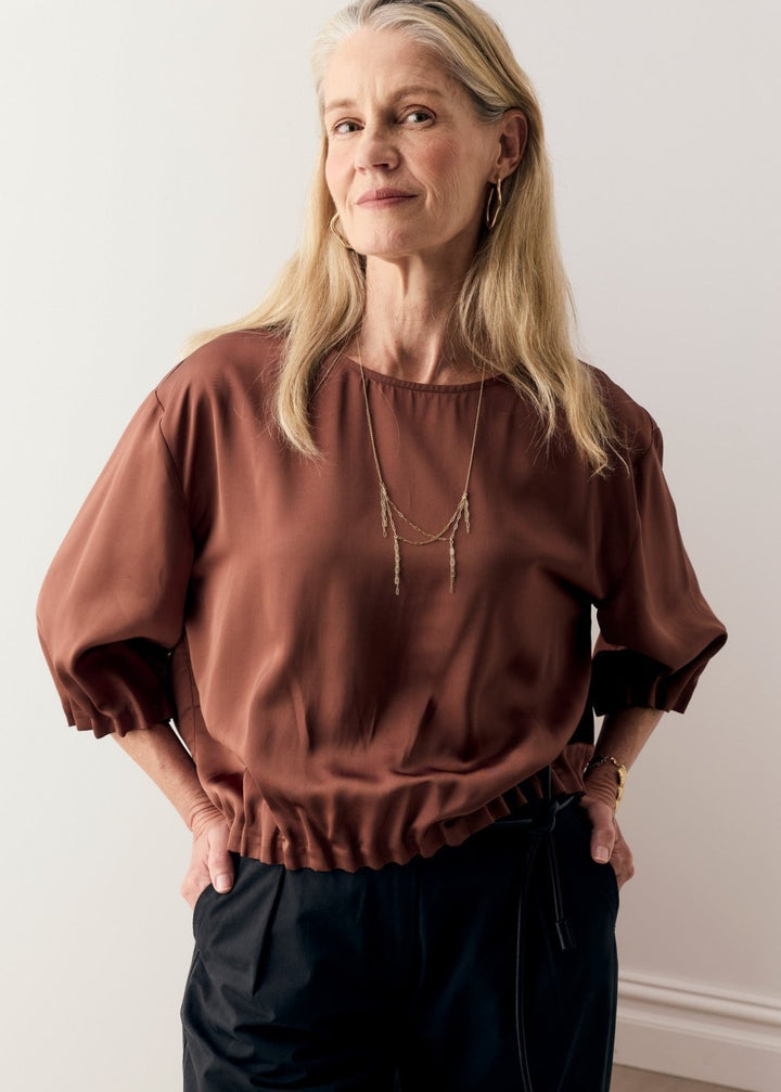 Innes Tuck Top - Toffee - Stanleyandstone