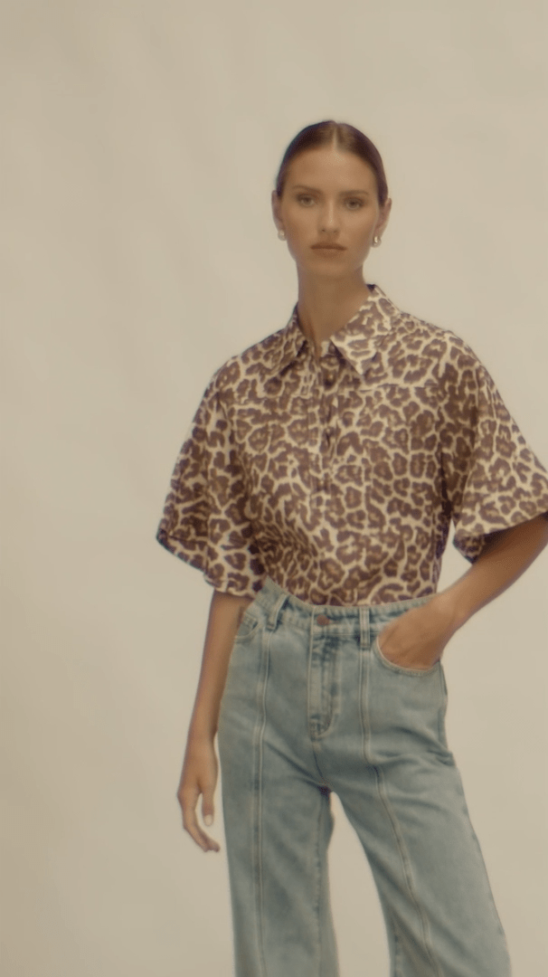 Insinuate Top - Ocelot blouse Zoe Kratzmann