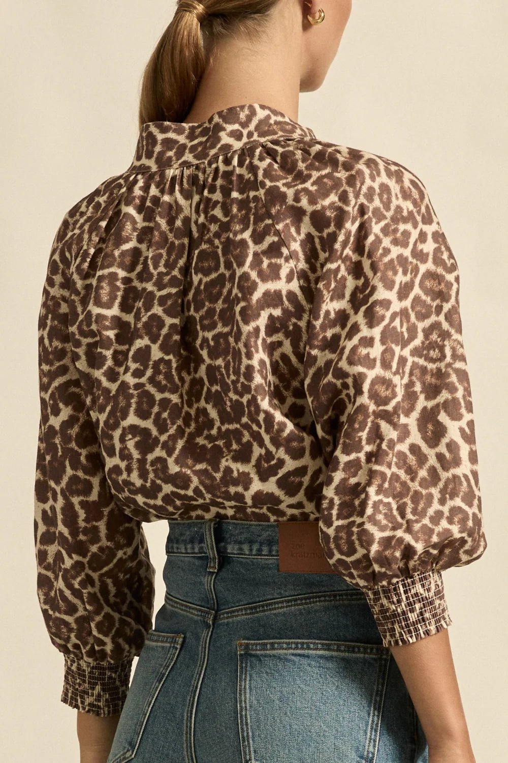 Inspire Top - Ocelot blouse Zoe Kratzmann