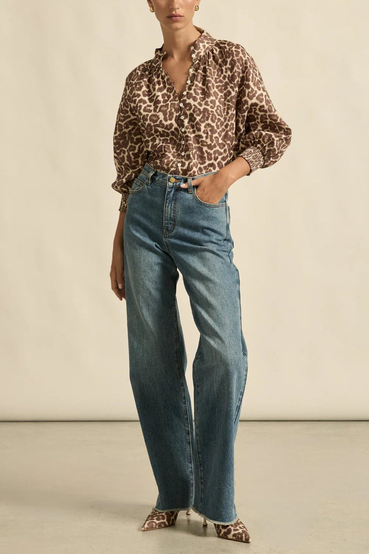 Inspire Top - Ocelot blouse Zoe Kratzmann